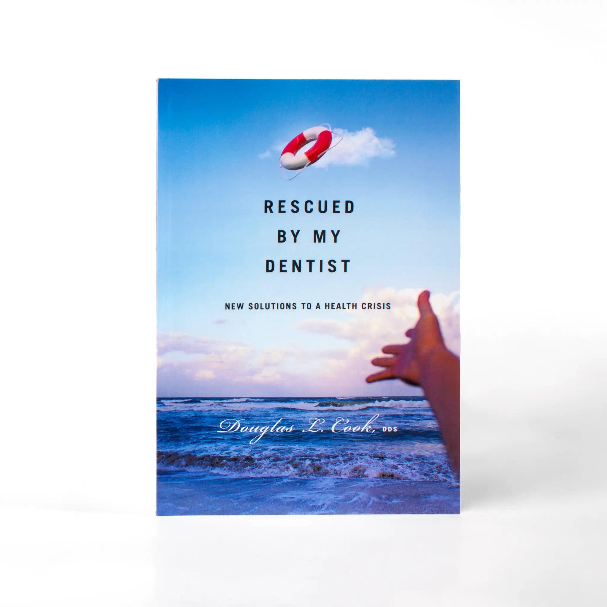 photo of the book rescued by my dentist