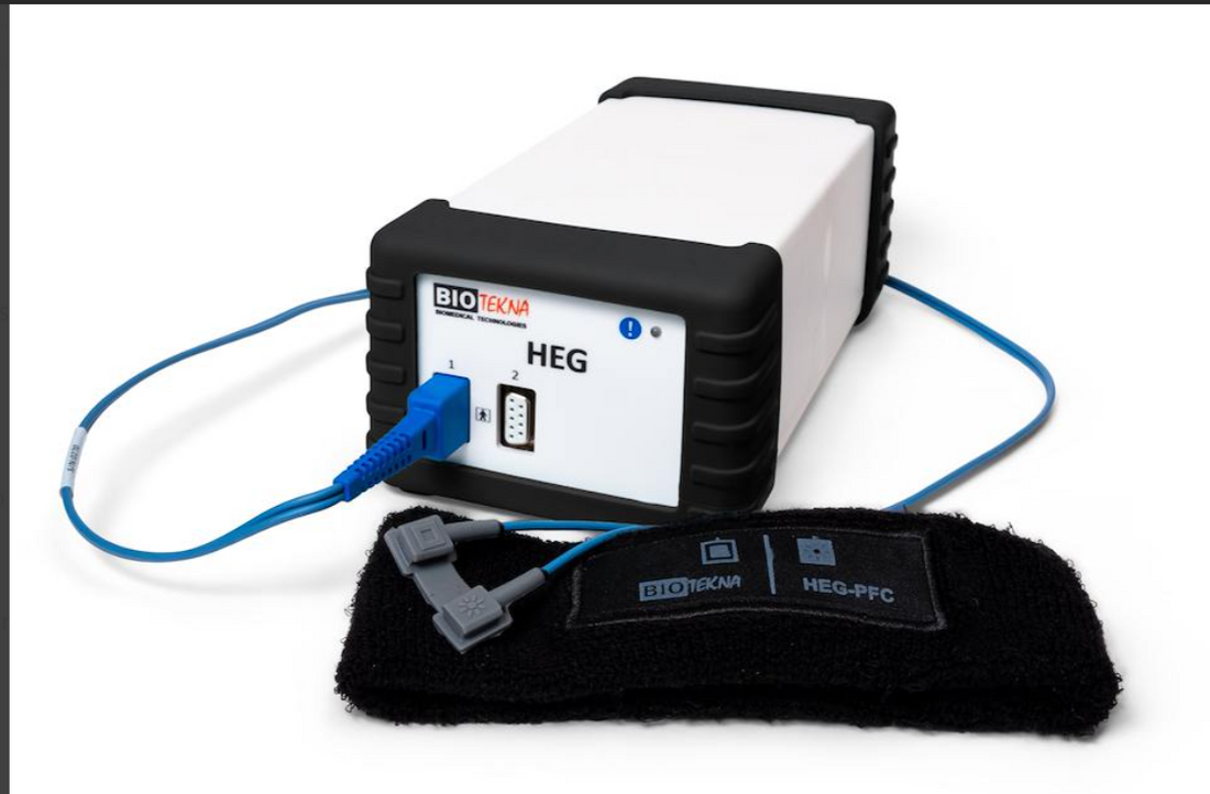 BioTekna HEG with HEG-PFC headband