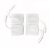 2x2 conductive pads that are square made of white foam