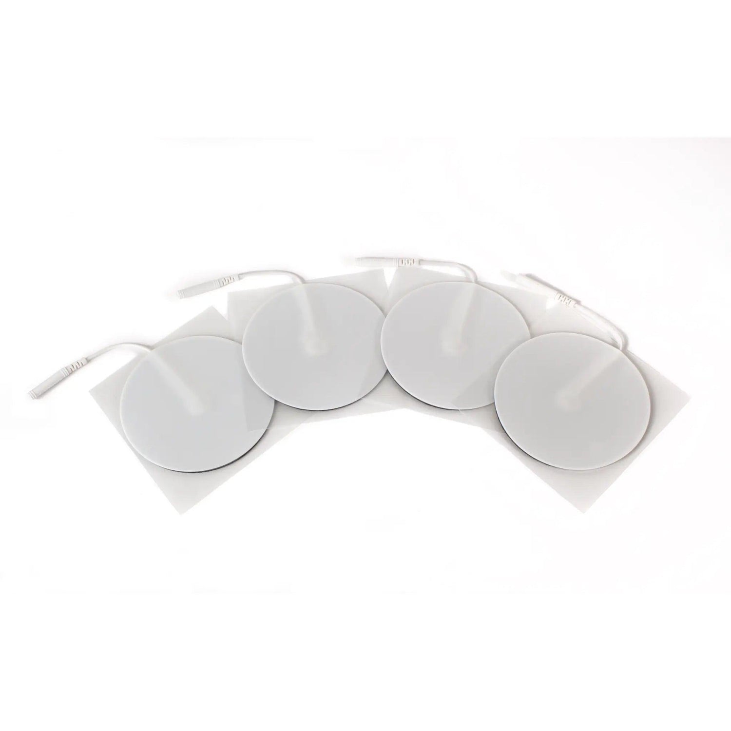 round white foam conductive pads