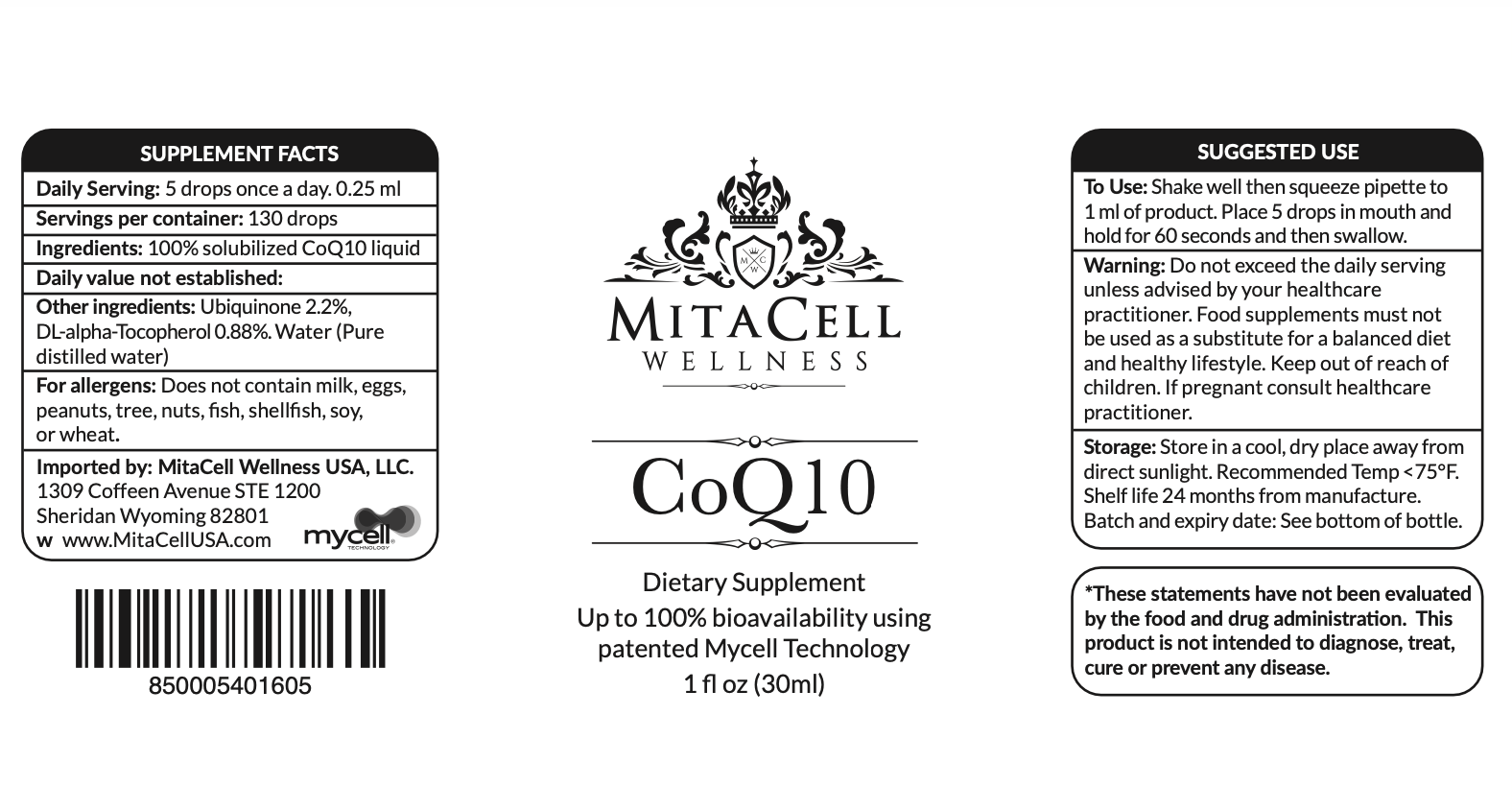 CoQ10 90 Day Supply