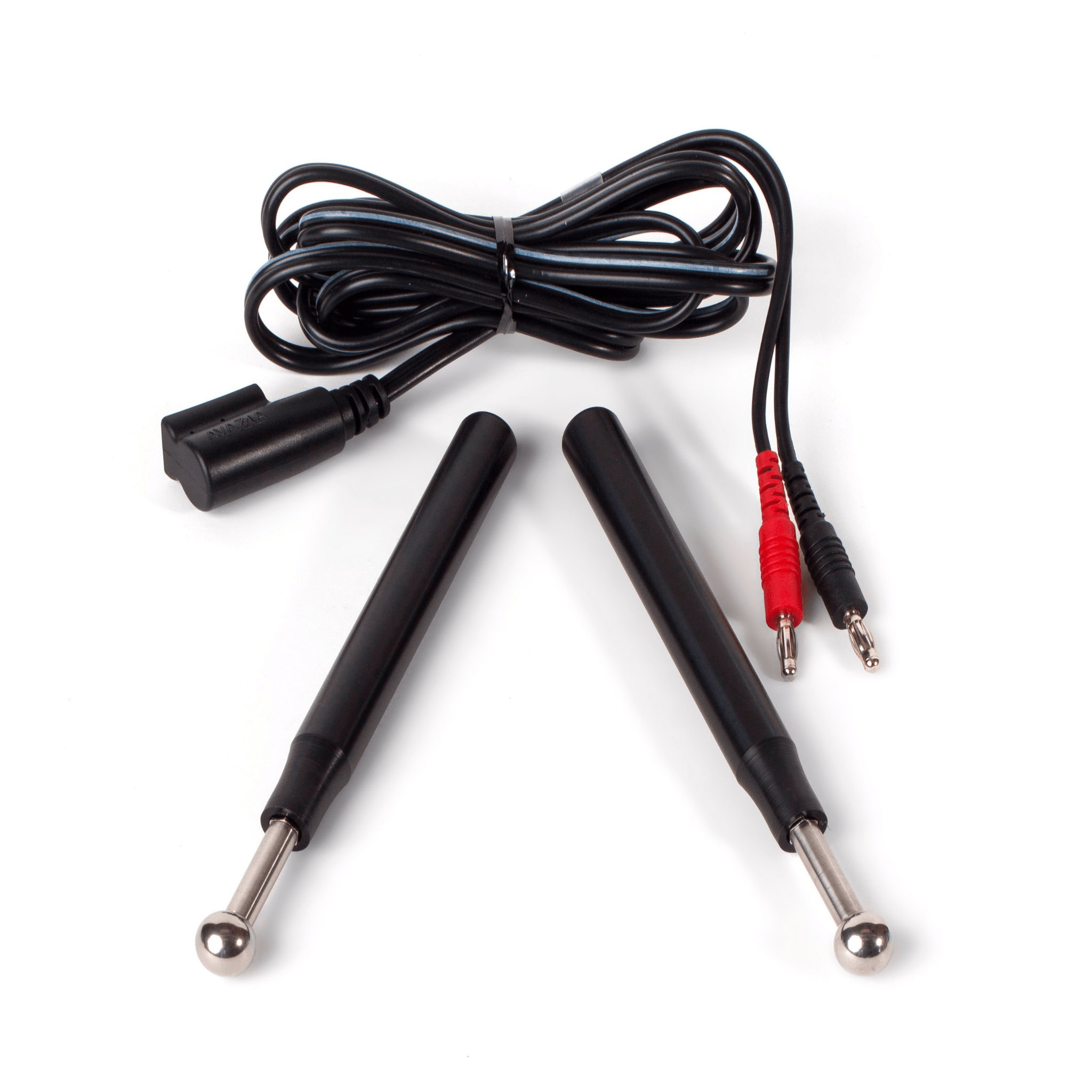 duo drumstick electrodes with free wire
