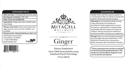 Ginger 90 Day Supply