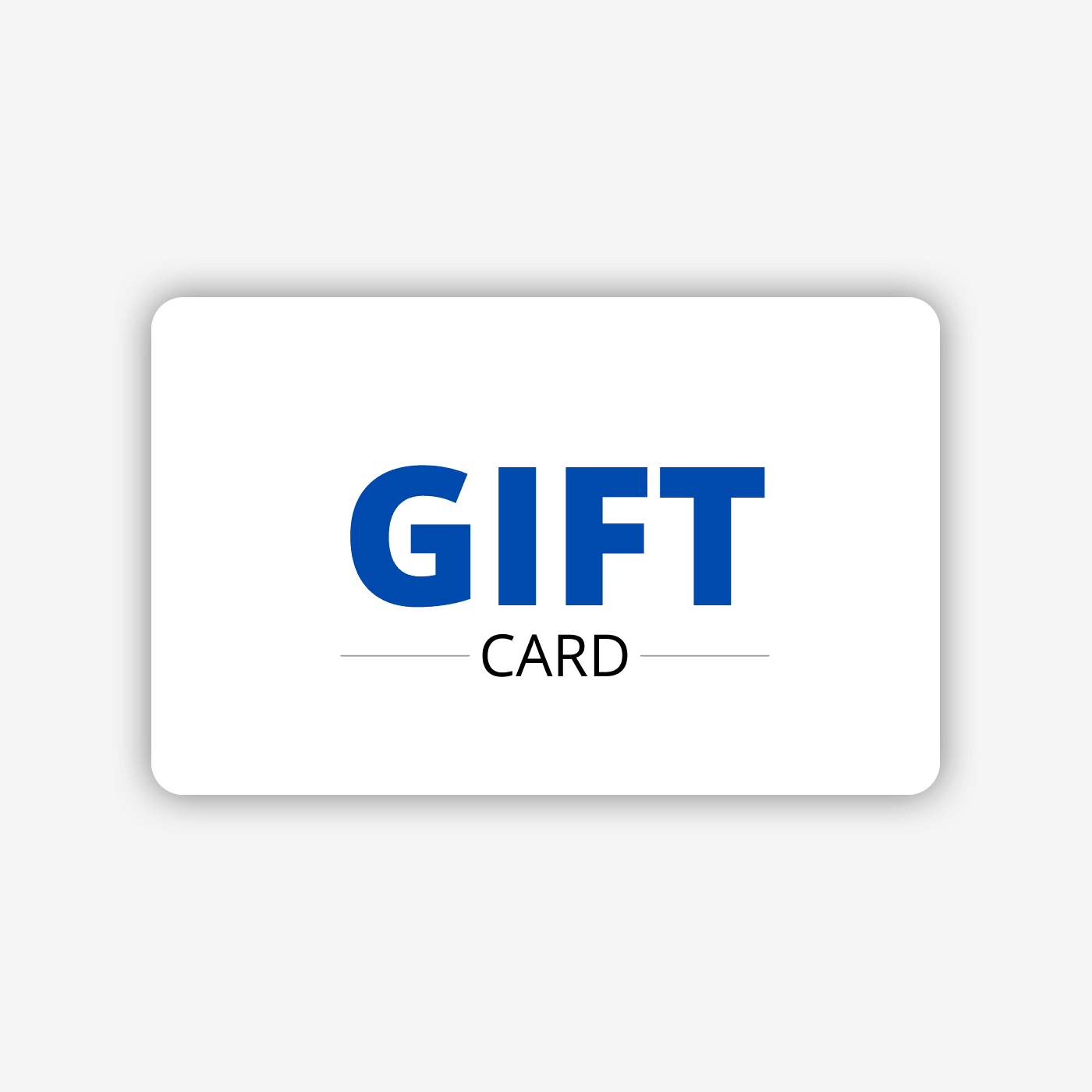 photo of a digital gift card