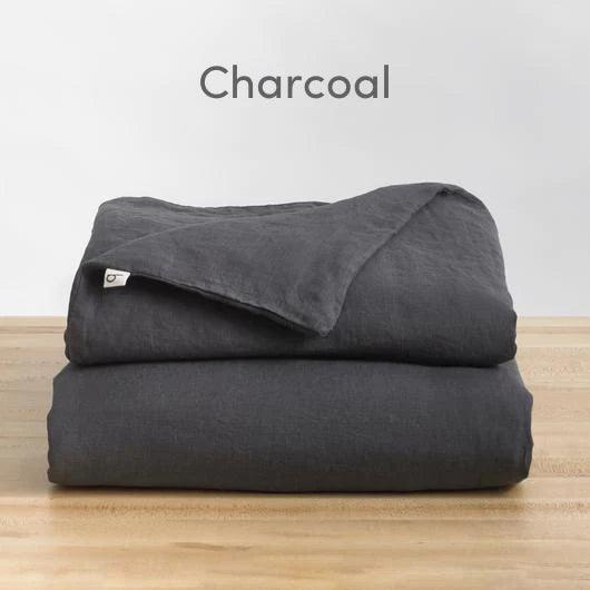 charcoal colored duvet