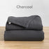 charcoal colored duvet