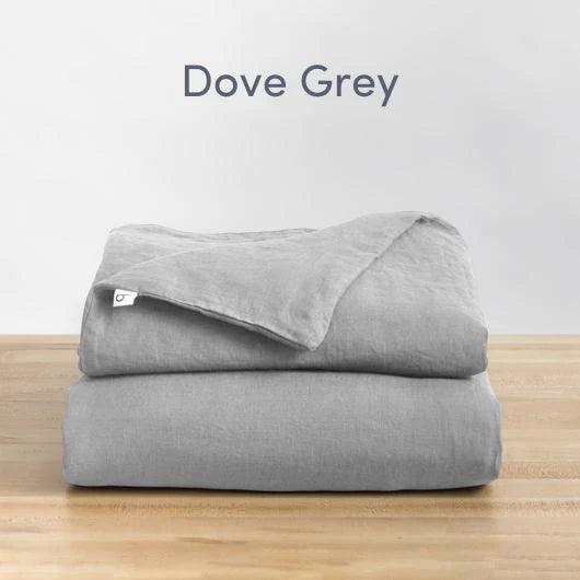 dove grey duvet